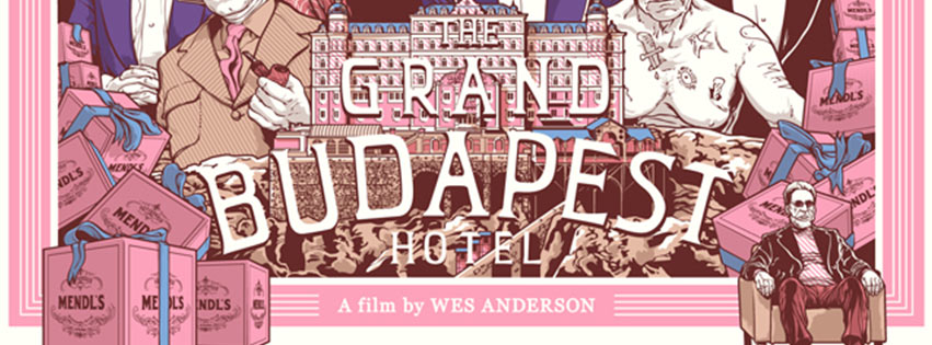 The Grand Budapest Hotel, film projeté le 19 septembre 2020 à Noetika